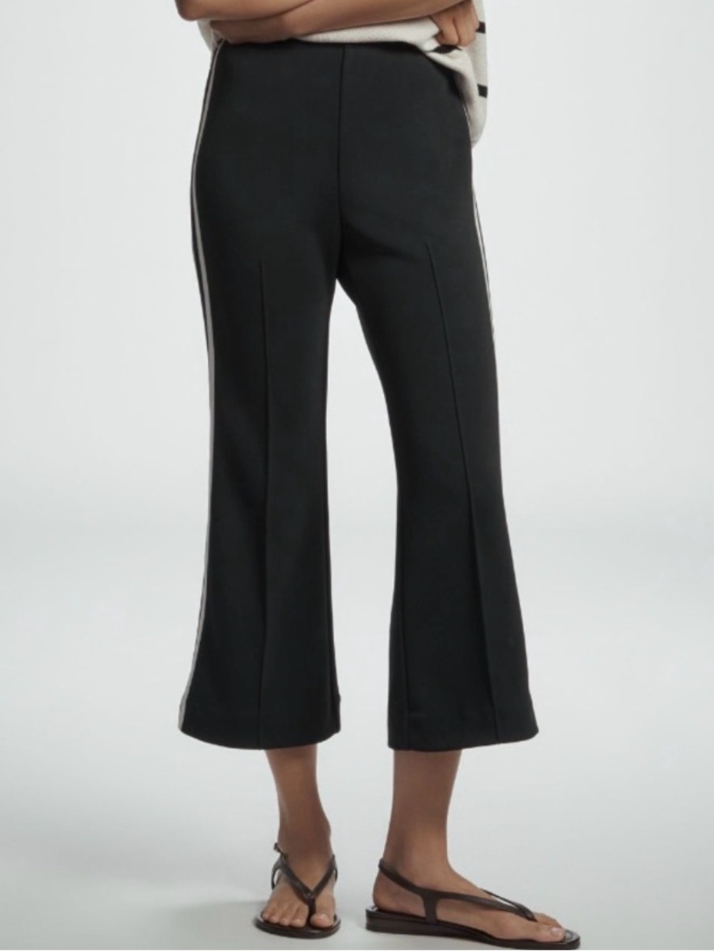 Anthropologie Maeve Fitted Track Athleisure Pants , NEW